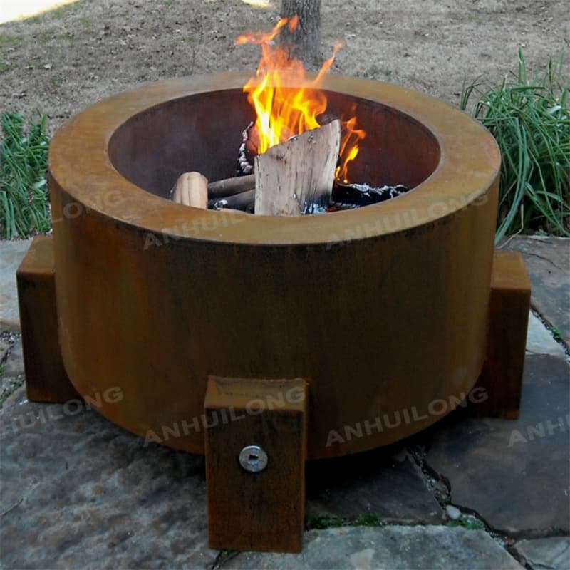 Stainless steel substitute natural gas outdoor fire pit Vendor
